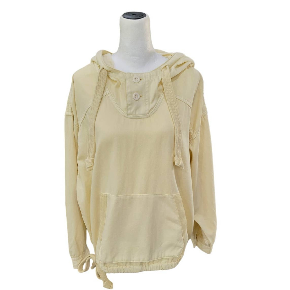 American Eagle Drawstring Waist Kangaroo Pocket Pullover‎ Hoodie Size Medium